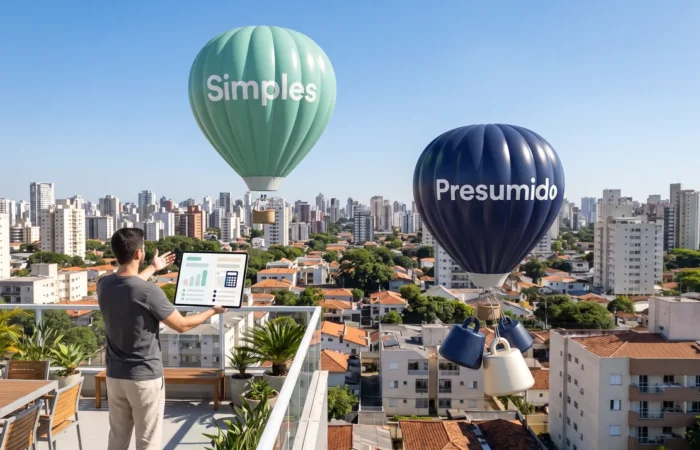 regime tributário para social media